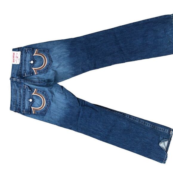 Vintage True Religion Jeans Size 36 RICKY Blue - Picture 7 of 7